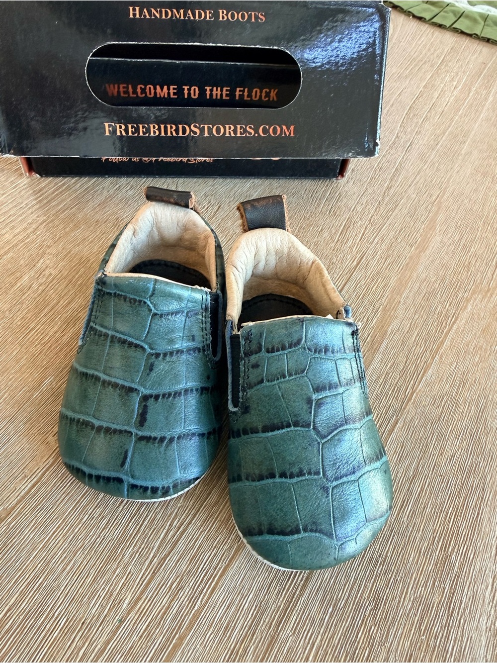 Freebird croc baby kicks